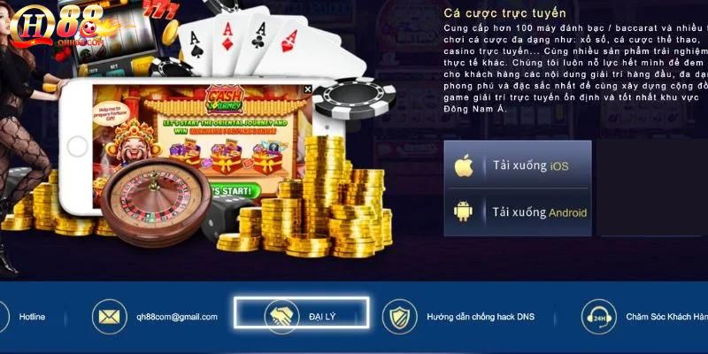 Tham gia cá cược dễ dàng, an toàn khi tải app QH88