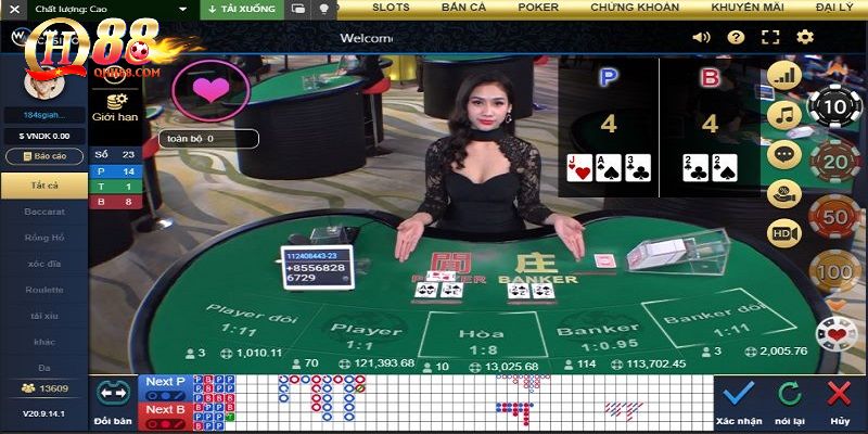 Tham gia đặt cược săn thưởng cùng Baccarat